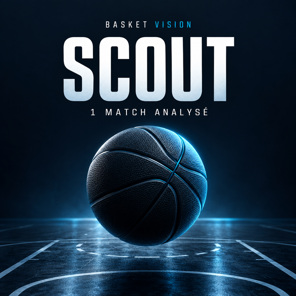 Basket Vision SCOUT — 1 match analysé